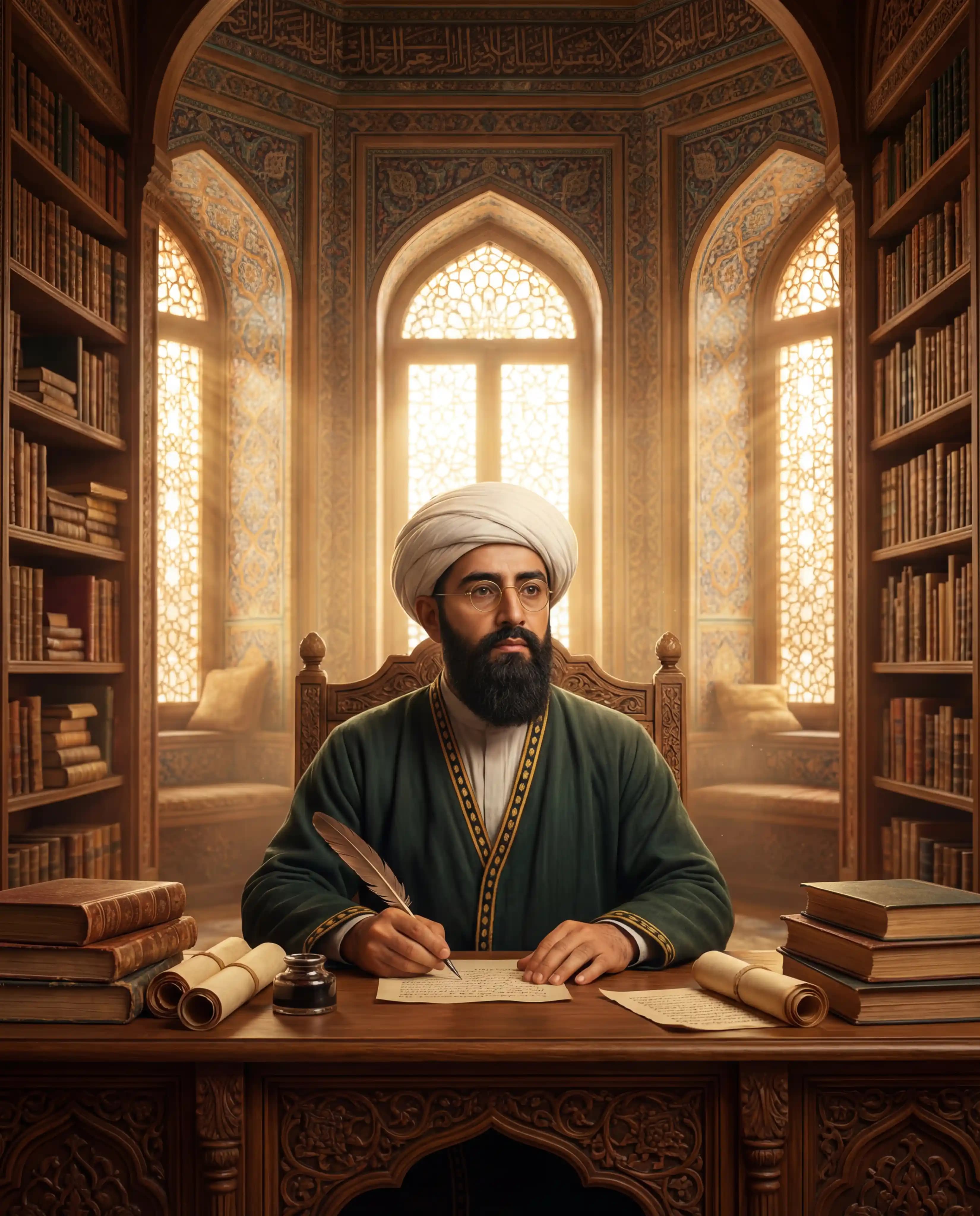Mutolaa bilim va oʻqish muhitini ifodalovchi tasvir
