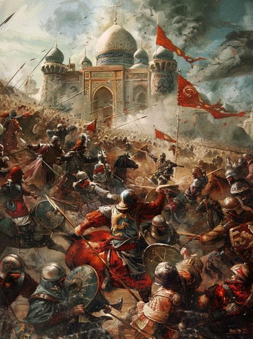 Muqova: Ikki buyuk sarkarda Chingizxon va Amir Temur harbiy san'ati, strategiya va taktikasi
