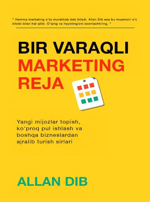 Muqova: Bir varaqli marketing