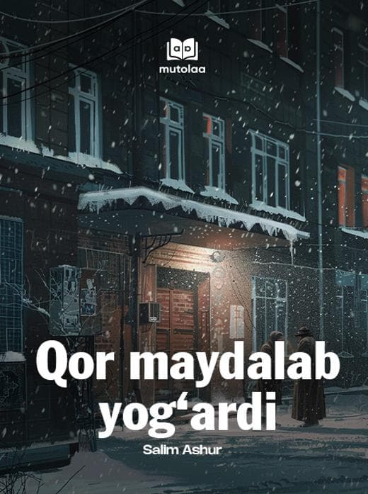 Muqova: Qor maydalab yogʻardi