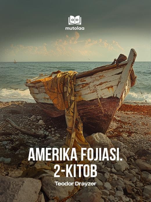 Muqova: Amerika fojiasi. 2-kitob